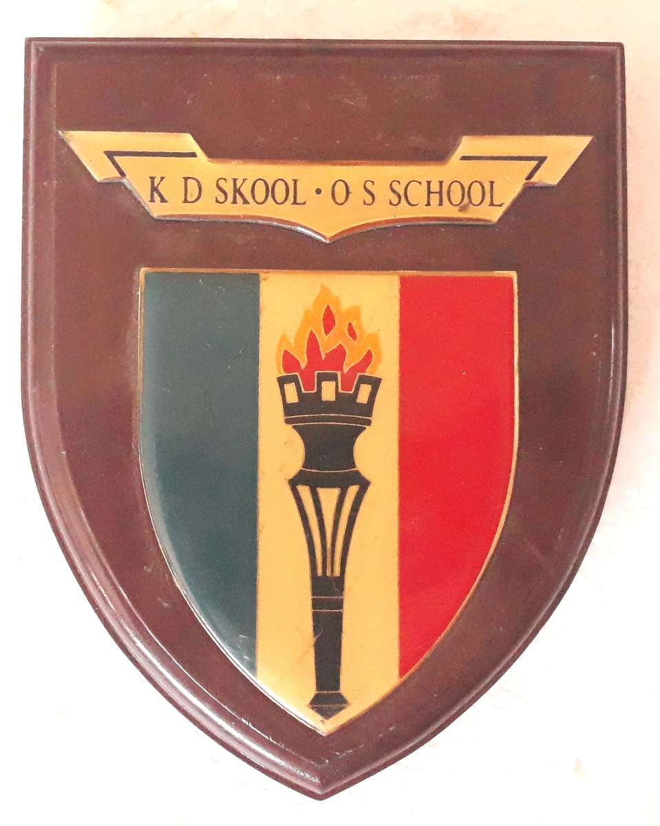 SADF Ordnance Services School Plaque