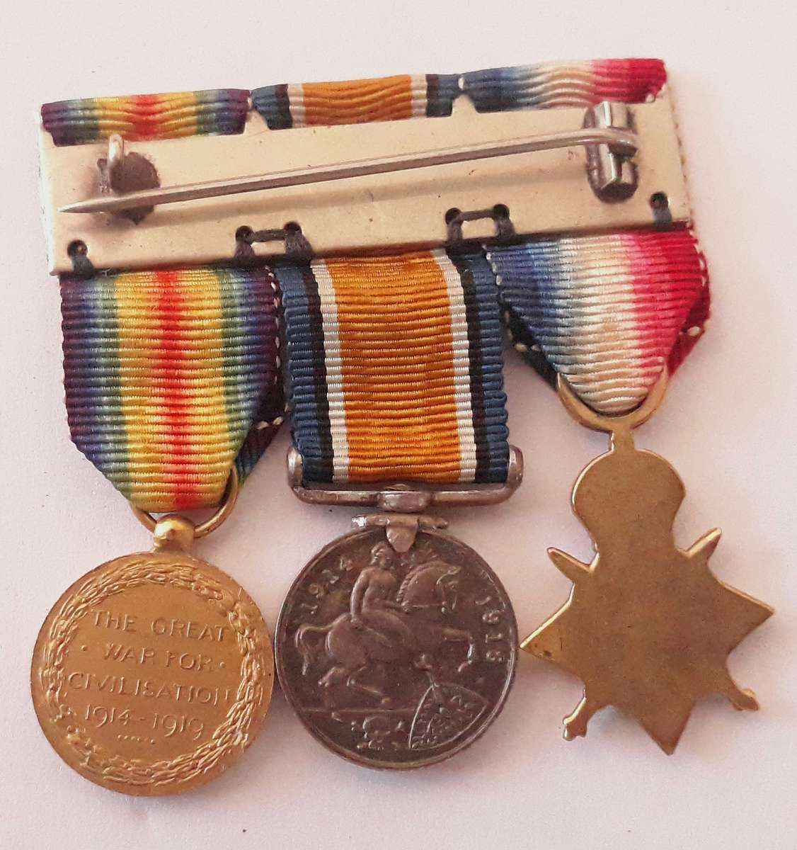 World War One Miniature Trio Medal Set