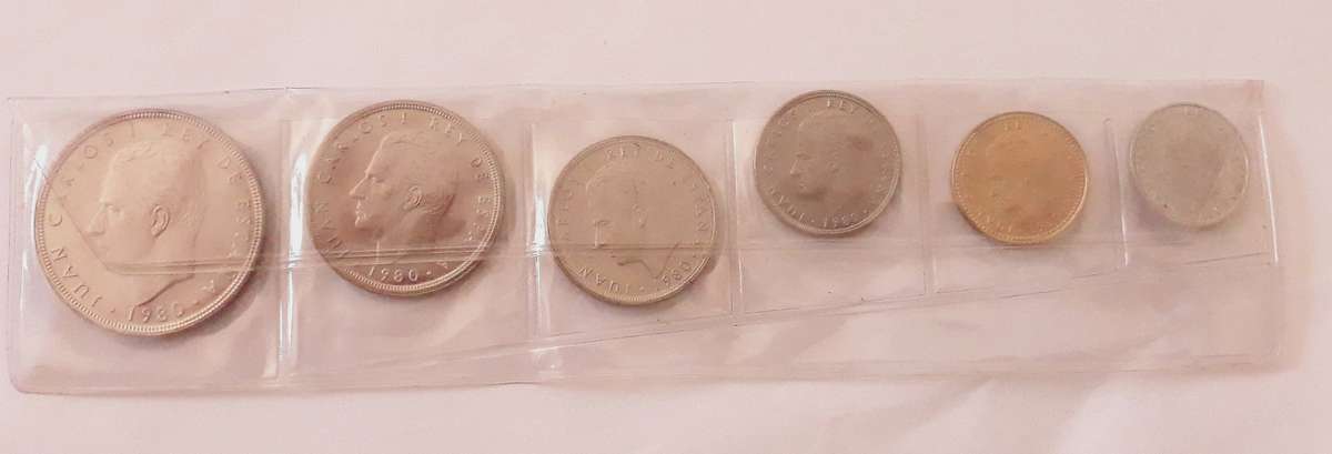 1980 Spanish Coin Set for the 1982 Football World Cup