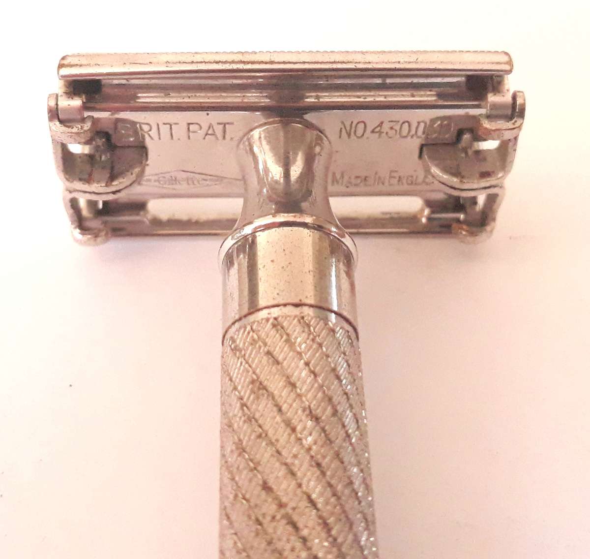 Vintage Gillette British Aristocrat 2nd Generation Safety Razor