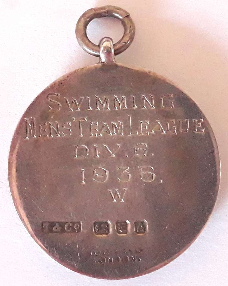 1936 Sterling Silver London Business Houses ASA Medal / Fob in Original Box