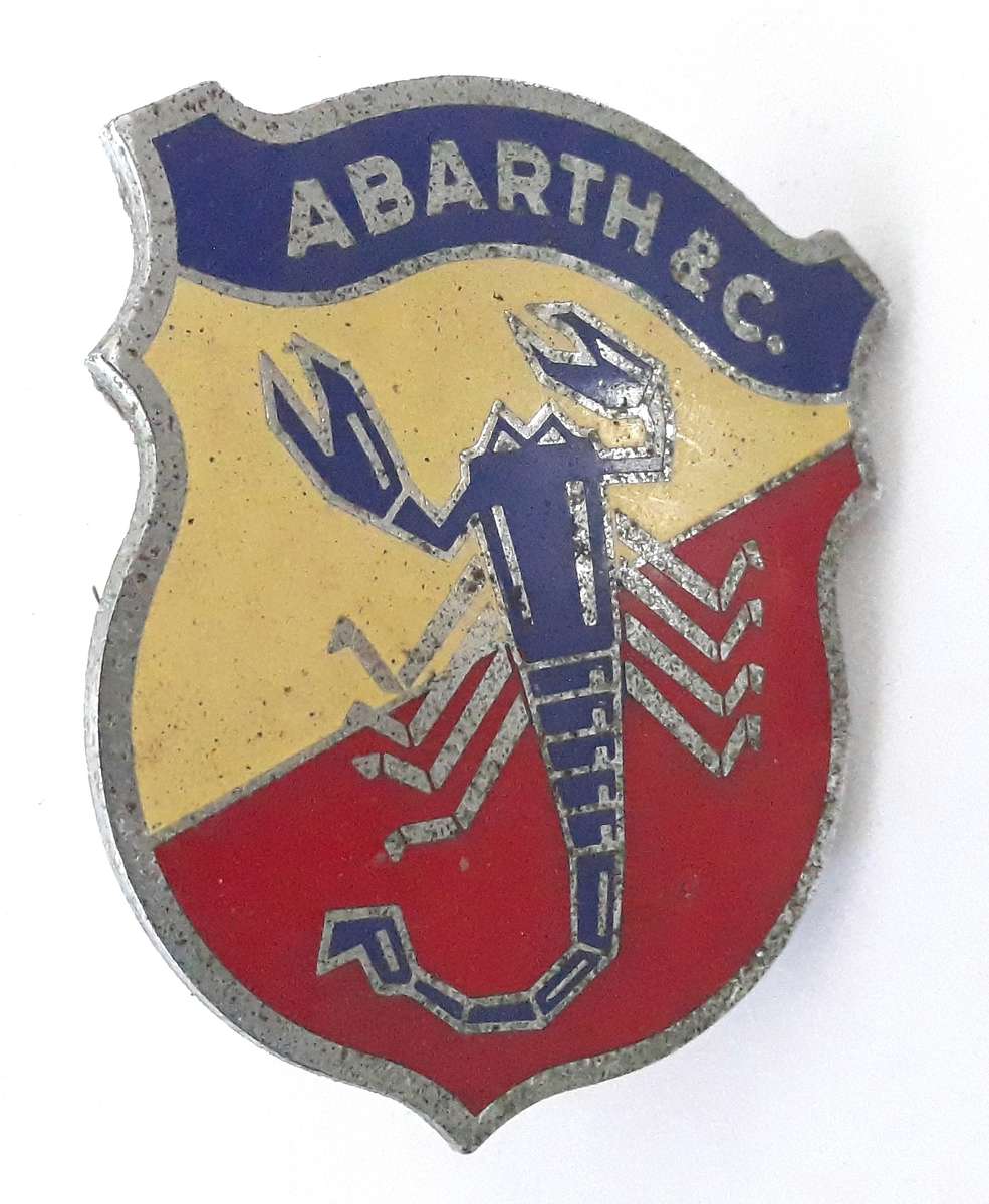 Vintage Abarth & C Italian Car Badge