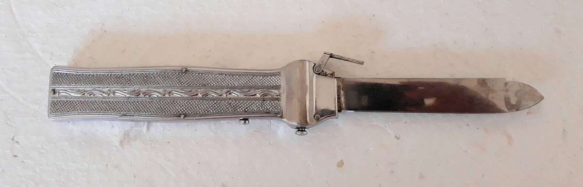 Vintage Bonsa Solingen Germany DRGM OTF Knife