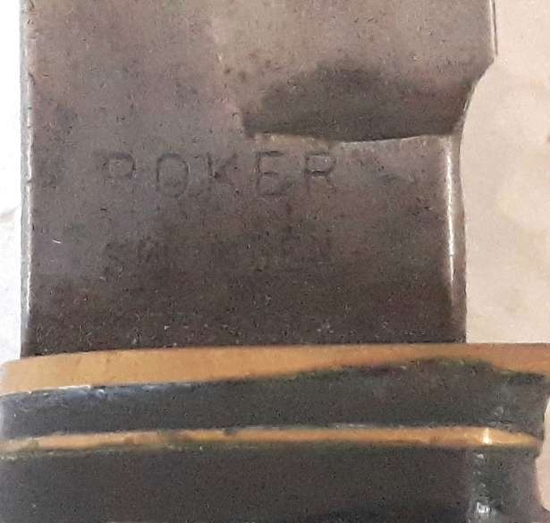 Vintage Boker Solingen Germany Stag Horn Hunting Knife