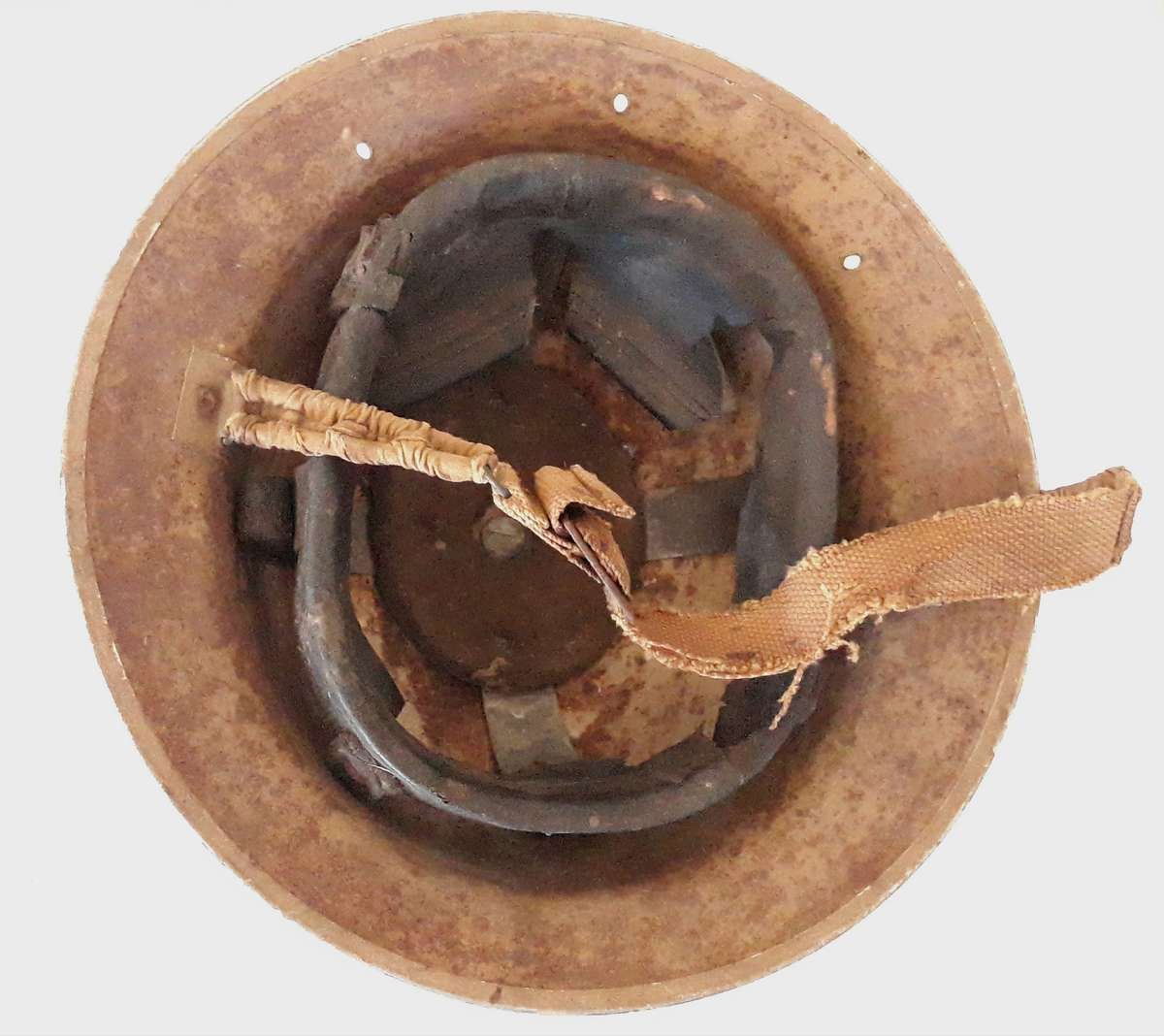 World War Two South African Red Cross 1940 Jager-Rand Steel Brodie Helmet