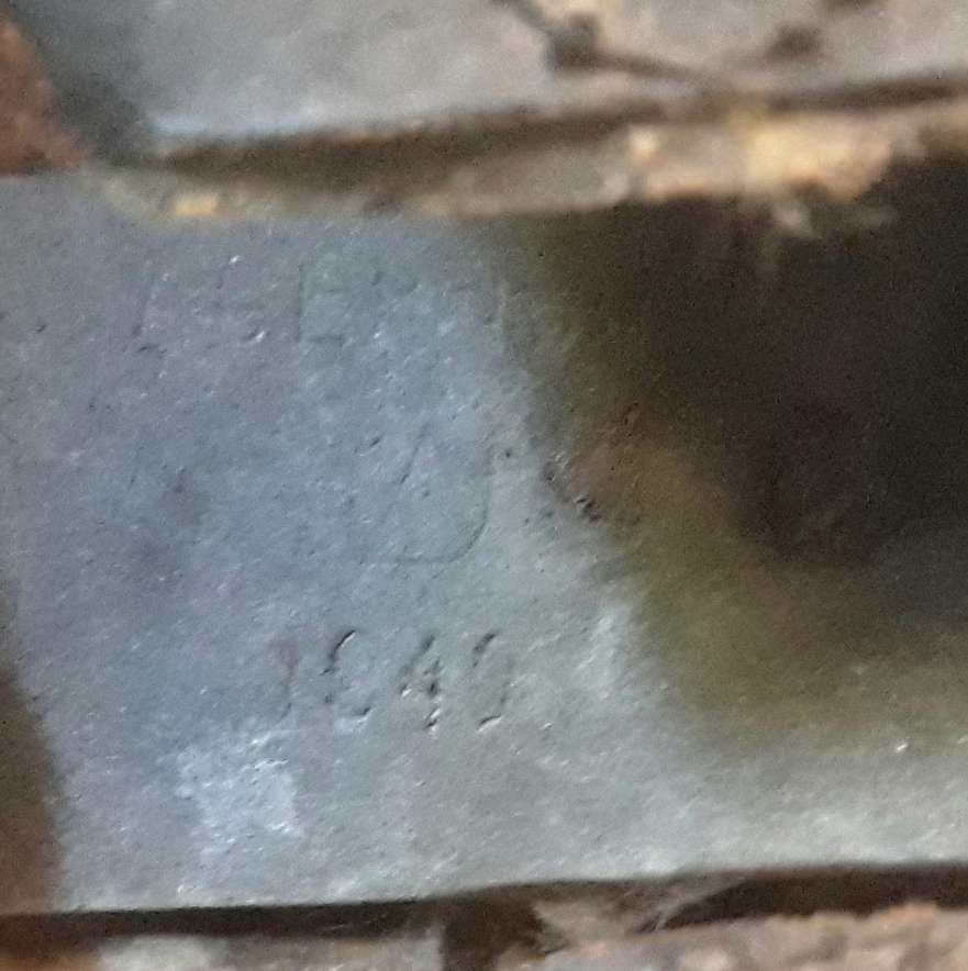 World War Two South African Red Cross 1940 Jager-Rand Steel Brodie Helmet