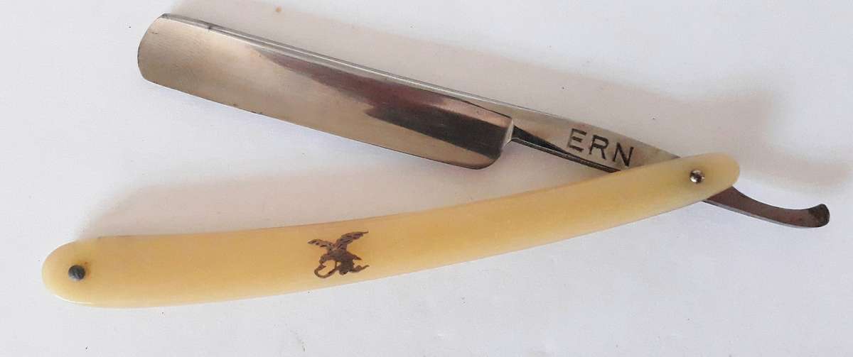 Vintage German Ern Wald Solingen Straight Razor