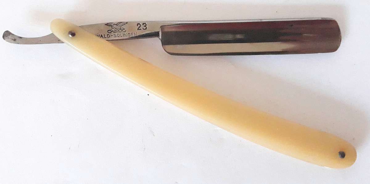 Vintage German Ern Wald Solingen Straight Razor