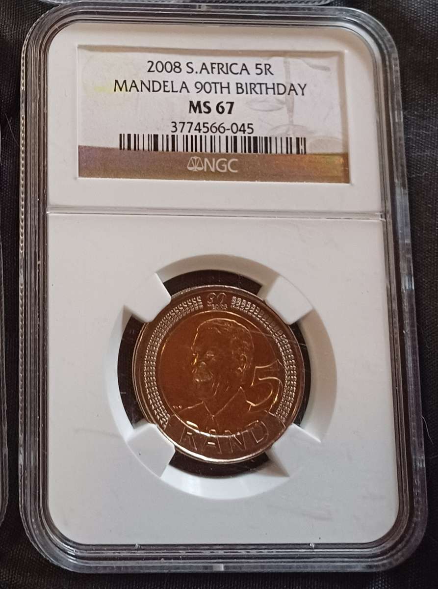 Mandela 90th Birthday R5 2008