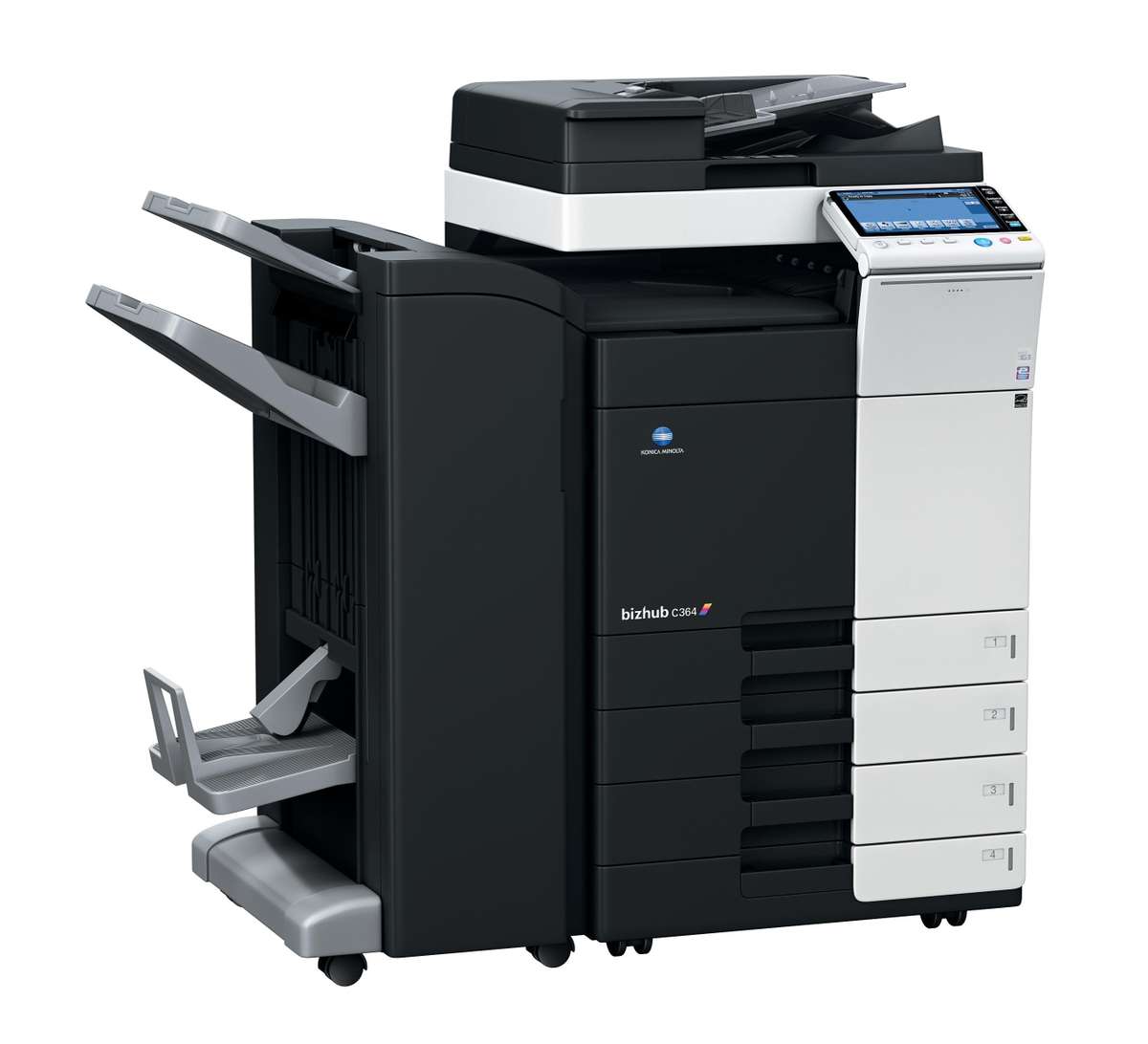 Refurbished Konica Minolta C364 With Staple & Booklet Finisher