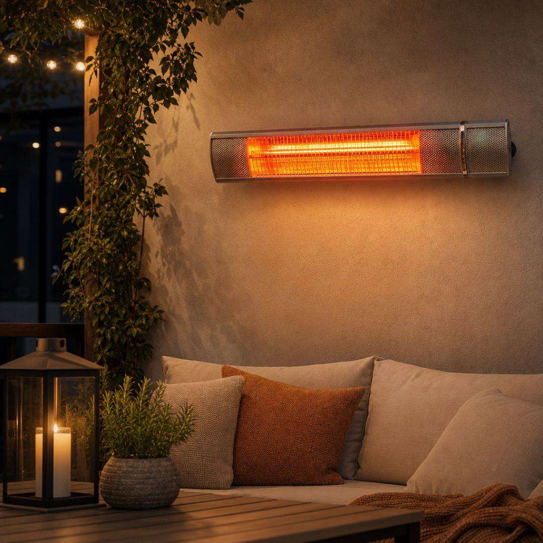 2000w Wall mounted Infrared Patio Heater with Remote IP65