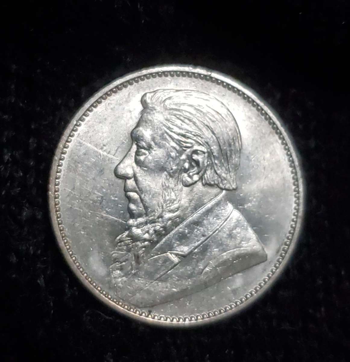 1897 Shilling ZAR Kruger MS61/62