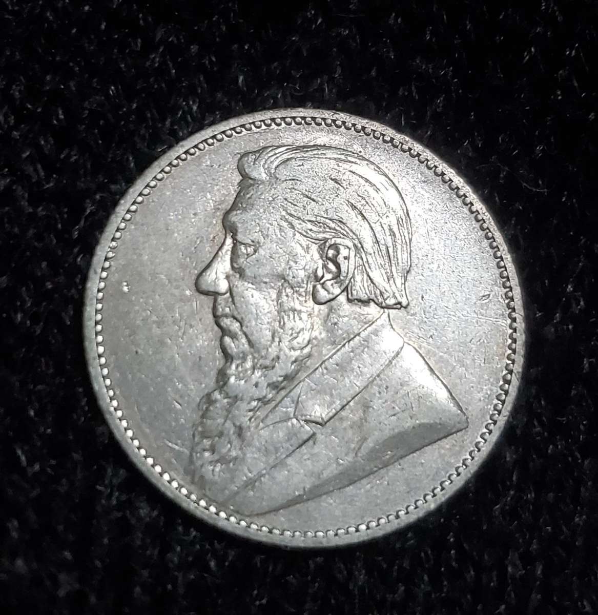 1893 Shilling ZAR Kruger F15 Key Date