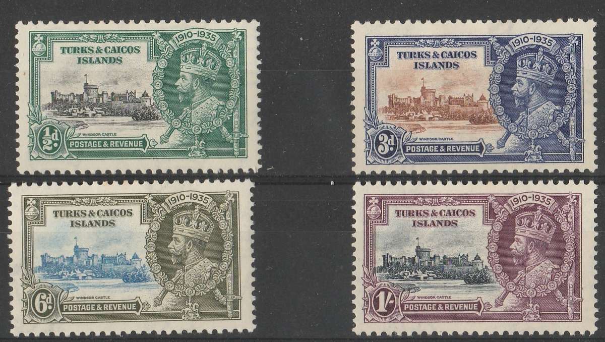 TURKS&CAICOS ISLANDS  1935     SILVER JUBILEE