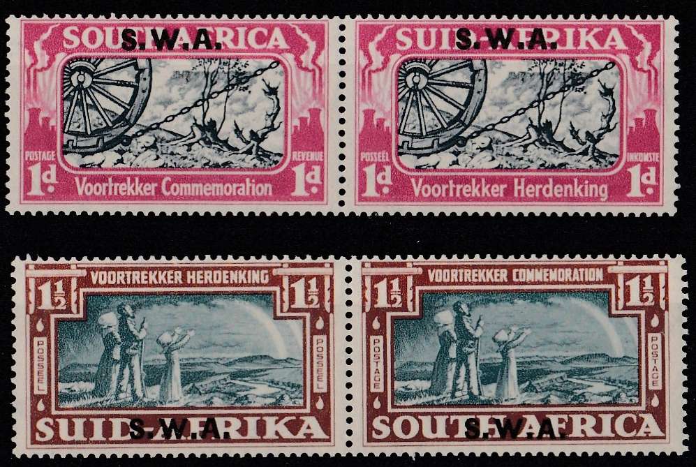 SOUTH WEST AFRICA    1938   UMM        SACC136-137   FULL SET
