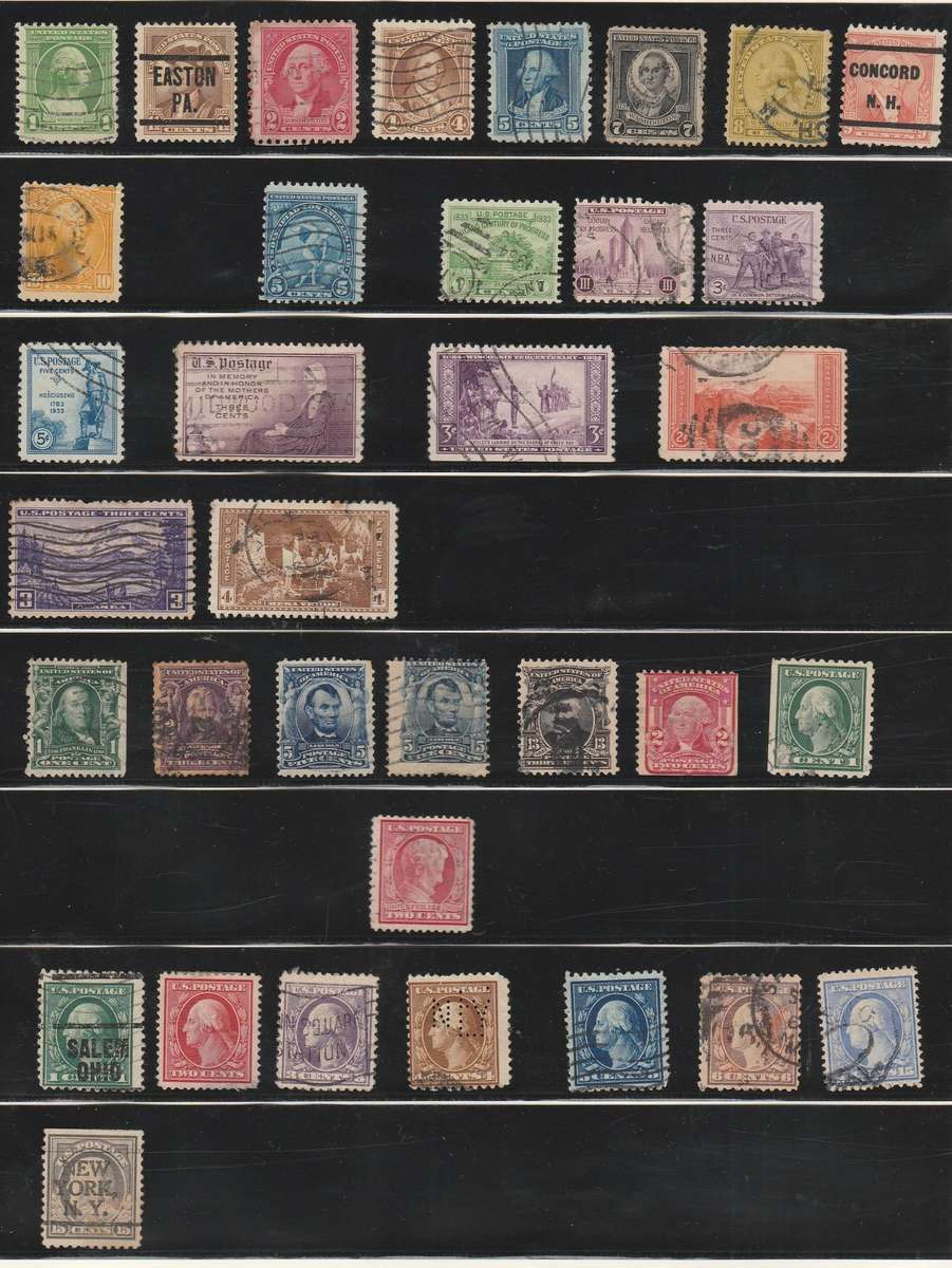 U S A      1930,S   MIXED   AS PER SCAN