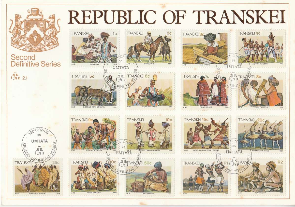TRANSKEI   2ND DIFINITIVE