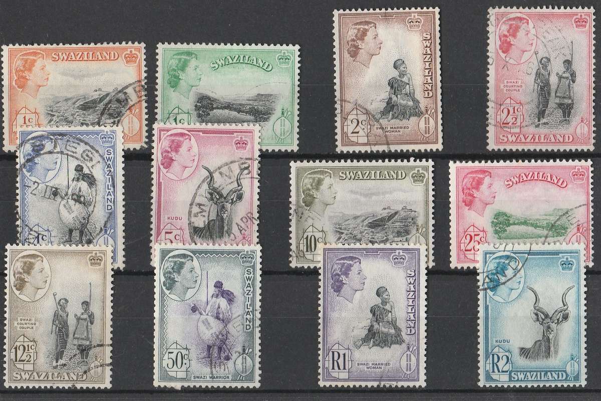 SWAZILAND     1961    FULL SET   C V     SACC77-88