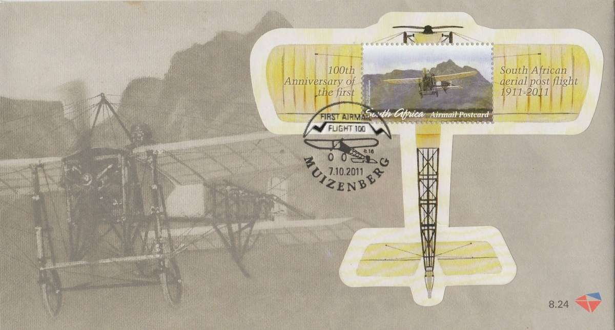 RSA   FDC 8.24  SA AIRMAIL