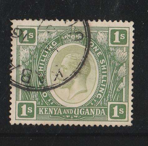 KENYA UGANDA     1922  SG87       1/-