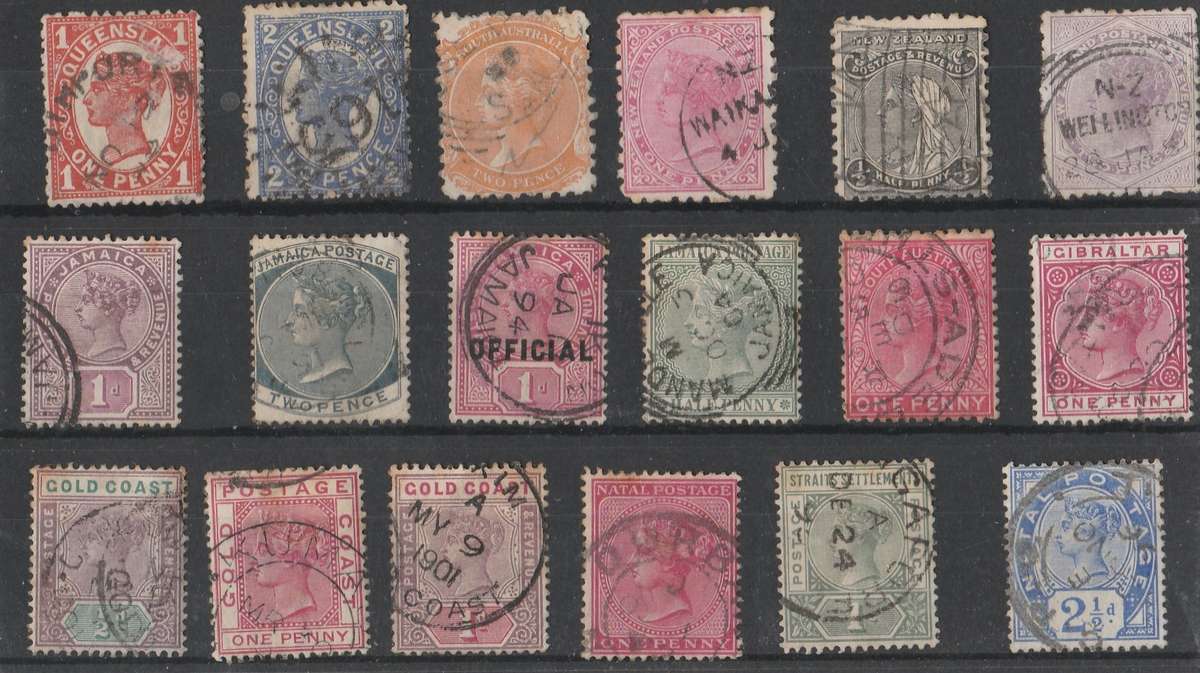 QUEEN VICTORIA     VARIOUS        -  QUEENSLAND-JAMAICA- GOLD COAST-  +   OTHERS SEE SCAN