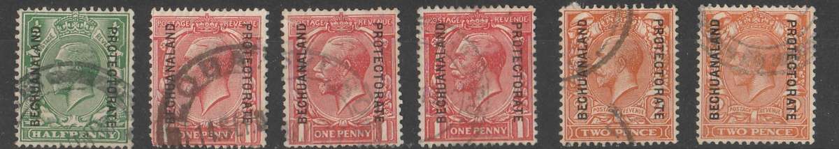 BECHUANALAND  PROTECTORATE  1913