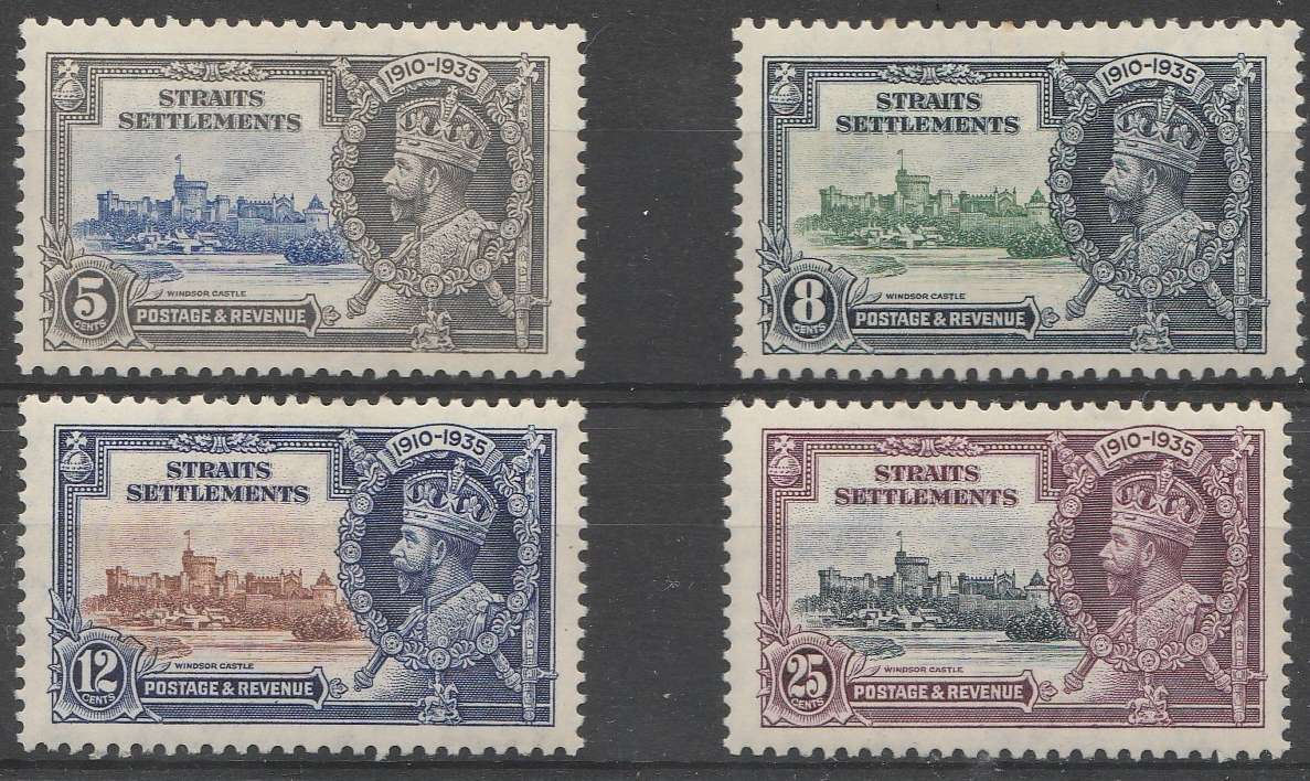 STRAITS SETTLEMENTS  1935  KING GEORGE V