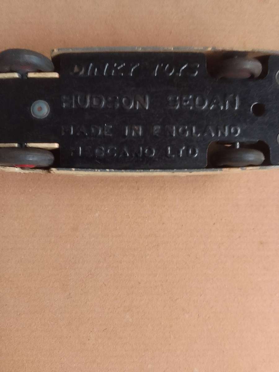 Original Vintage Hudson Sedan Dinky Toys made in England by Meccano LTD 1:43 scale