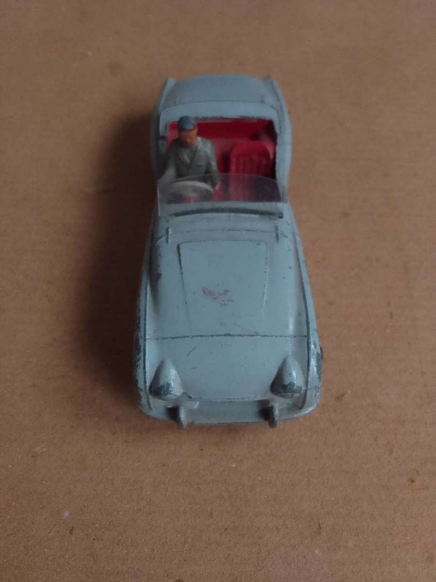 Vintage Dinky Toy Triumph TR2 made in England by Meccano