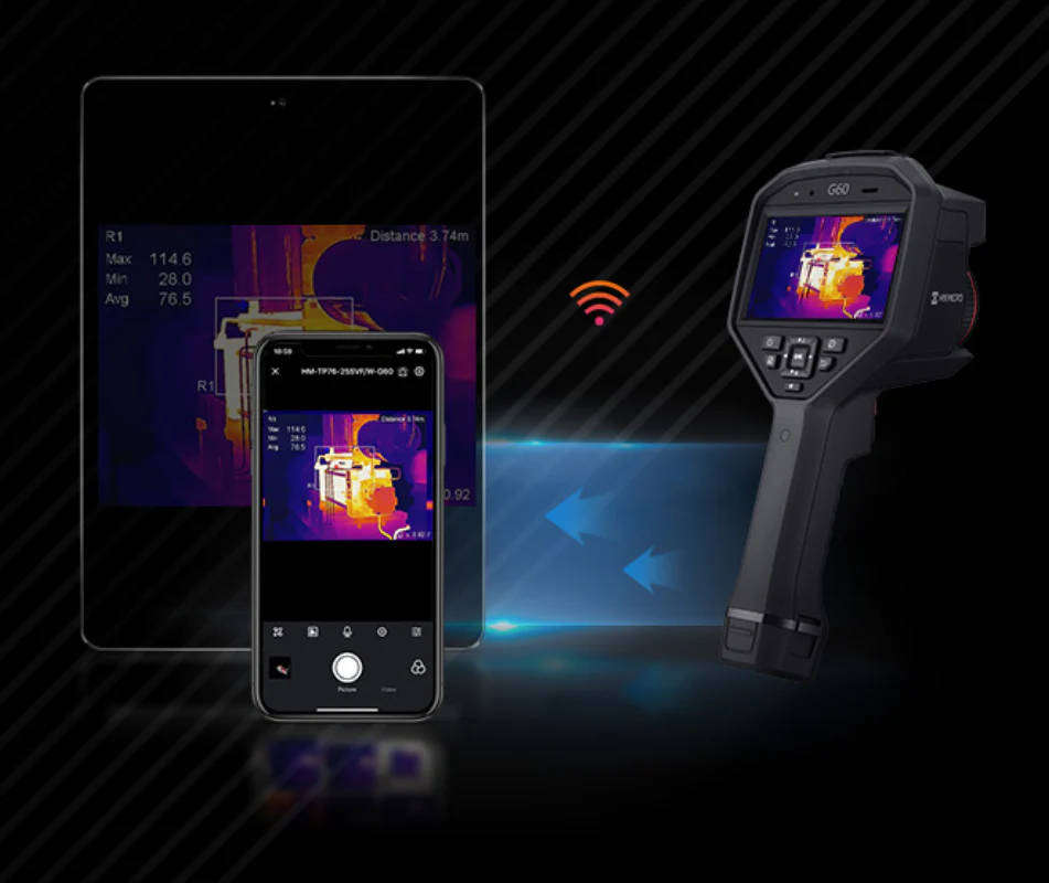 HIKMICRO HM-TP76-255VF/W-G60 640×480 Handheld Thermal Camera | Industrial | Used