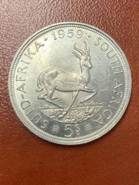 1959 Five Shilling Crown