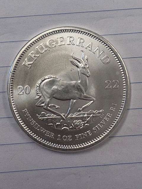 2022 1oz SILVER Krugerrand