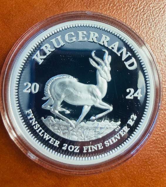 2024 Silver Krugerrand - 2oz ( Two )    - PROOF