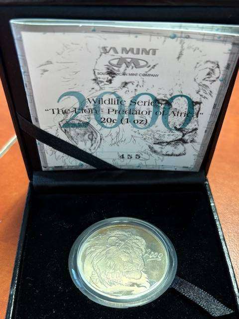 LION Predator of Africa Silver 1oz