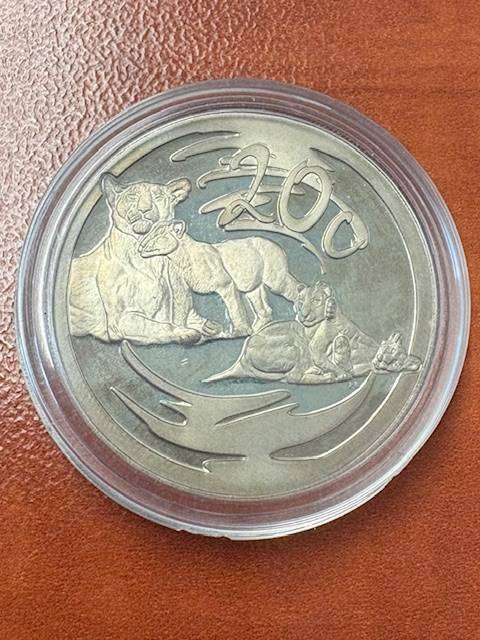 LION Predator of Africa Silver 1oz