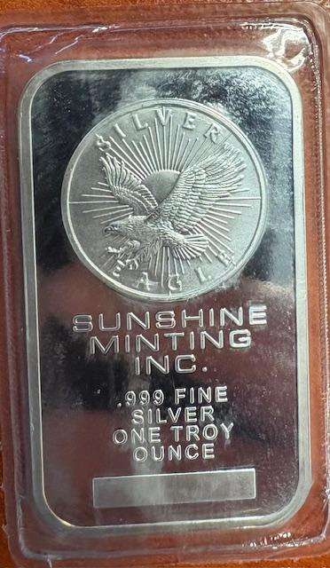 Silver Bar 1oz .999