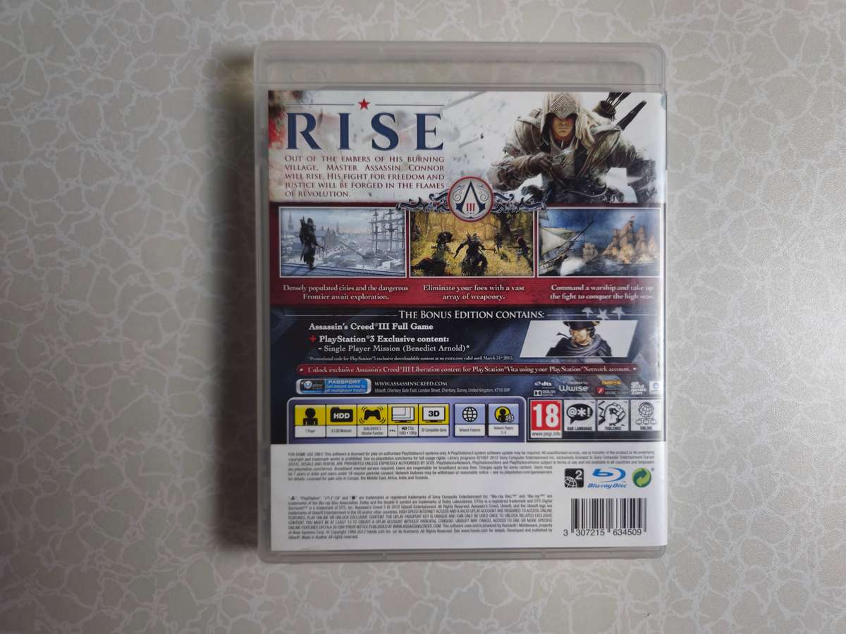 Assassin's Creed III (PS3)