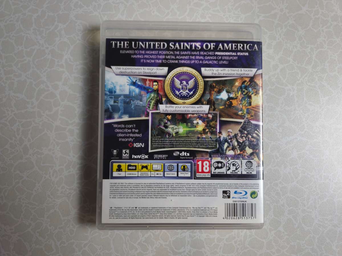 Saints Row IV (PS3)