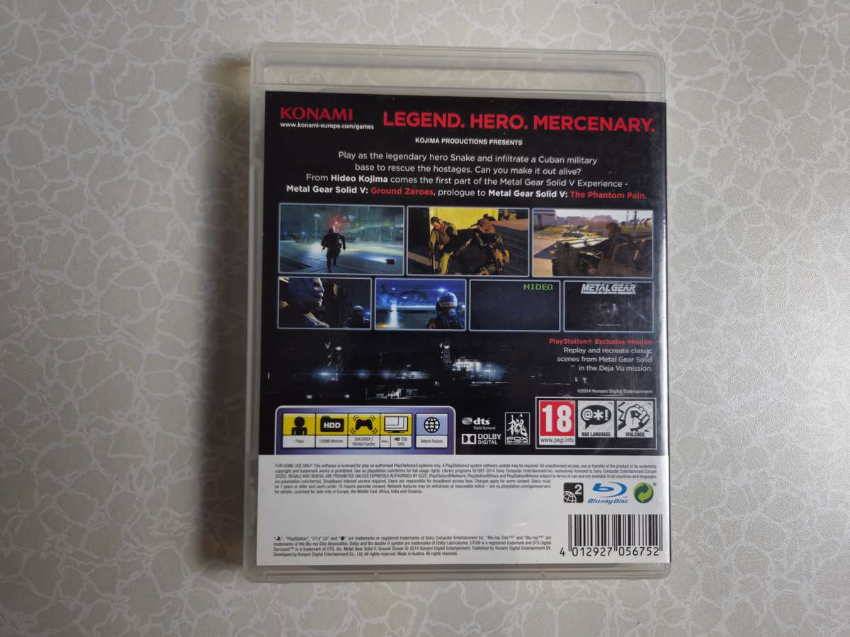 Metal Gear Solid V: Ground Zeroes (PS3)