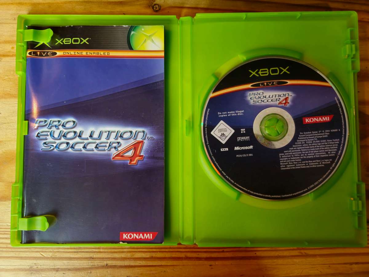 Pro Evolution Soccer 4 (Xbox Original)