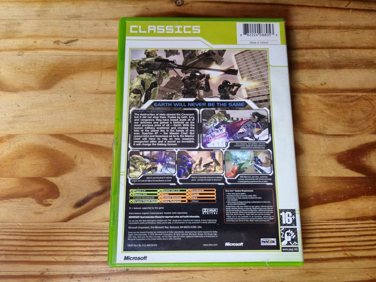 Halo 2 Classics(Xbox Original)
