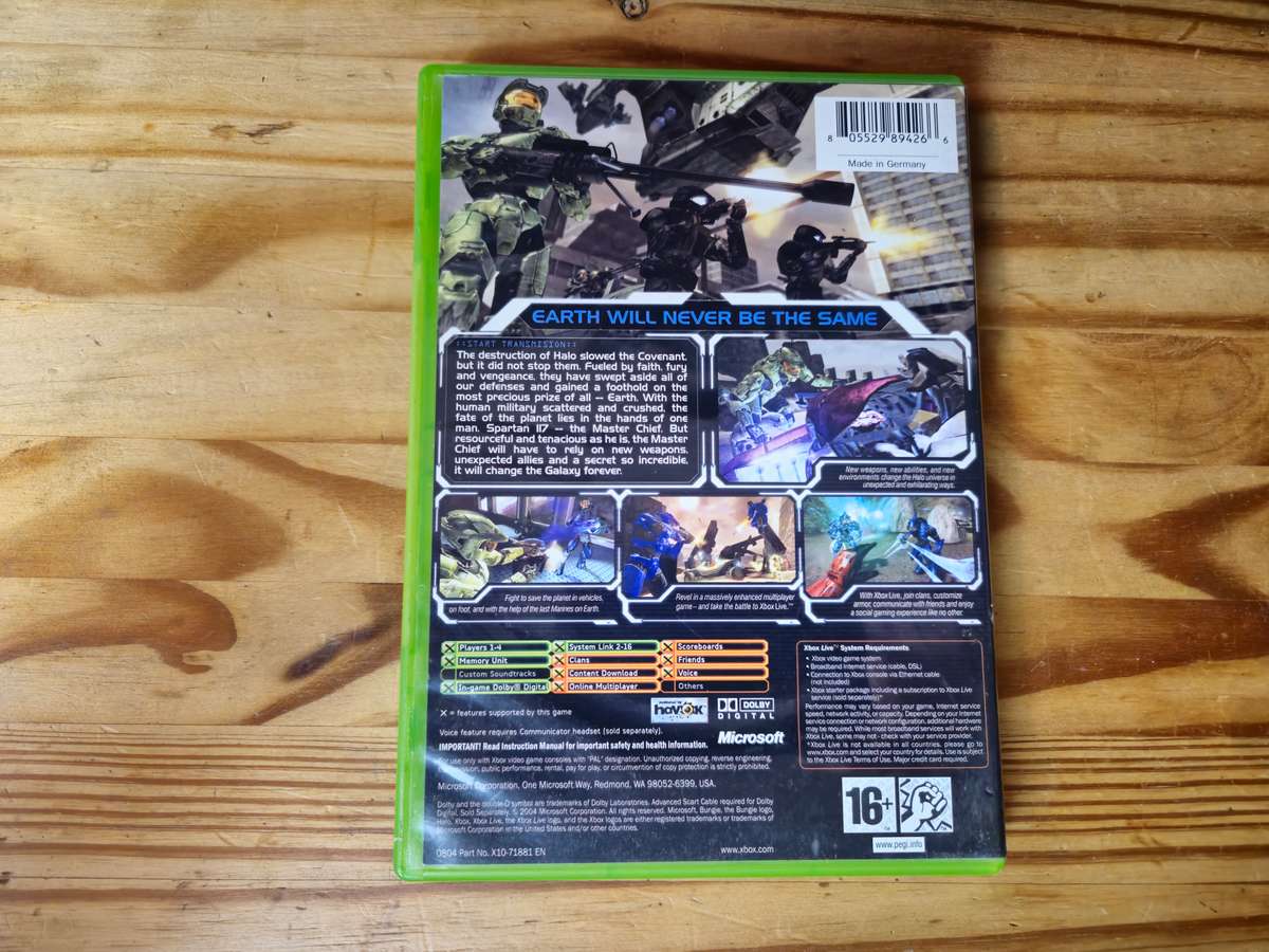 Halo 2 (No manual)(Xbox Original)