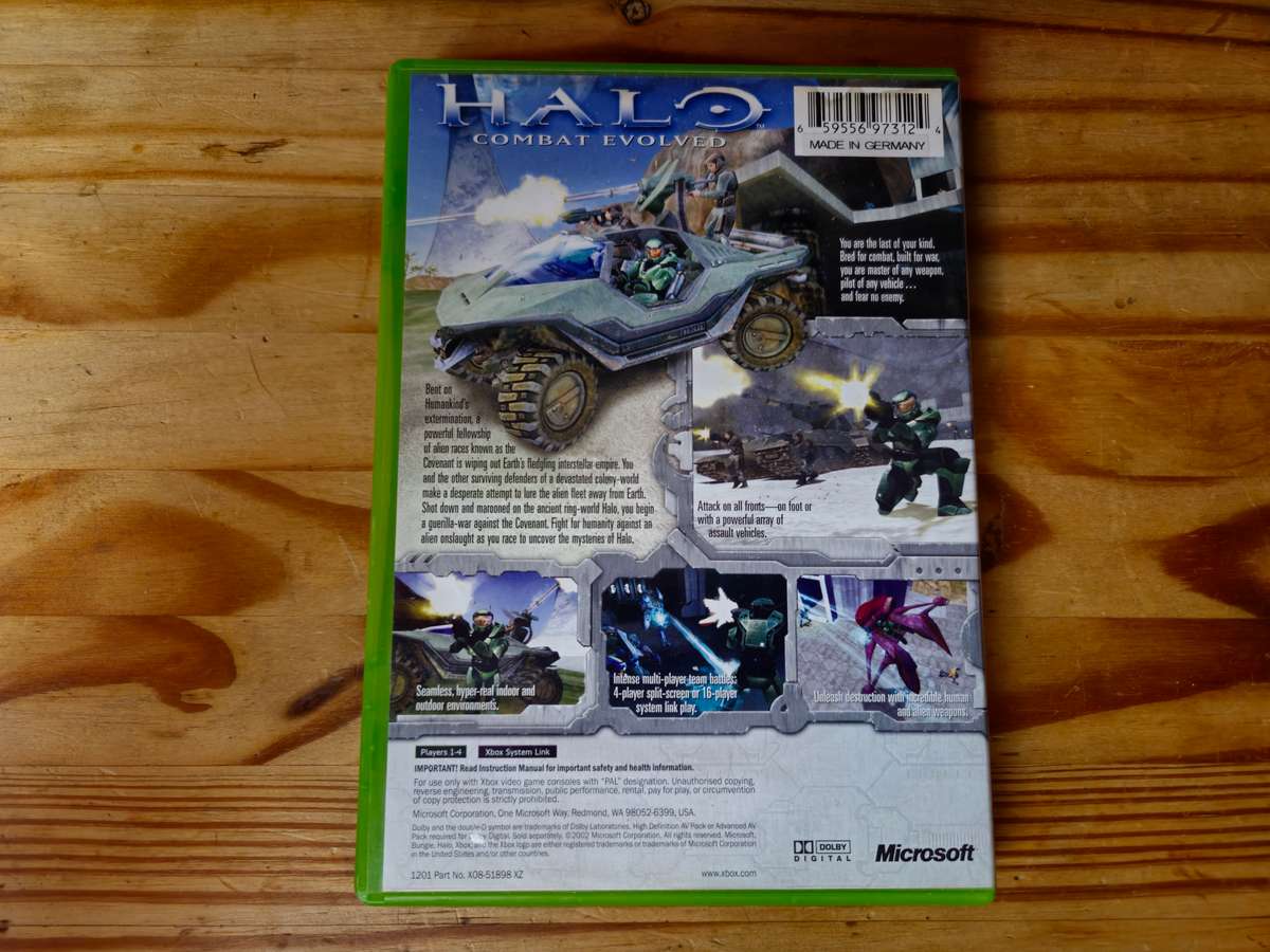 Halo: Combat Evolved (No manual)(Xbox Original)