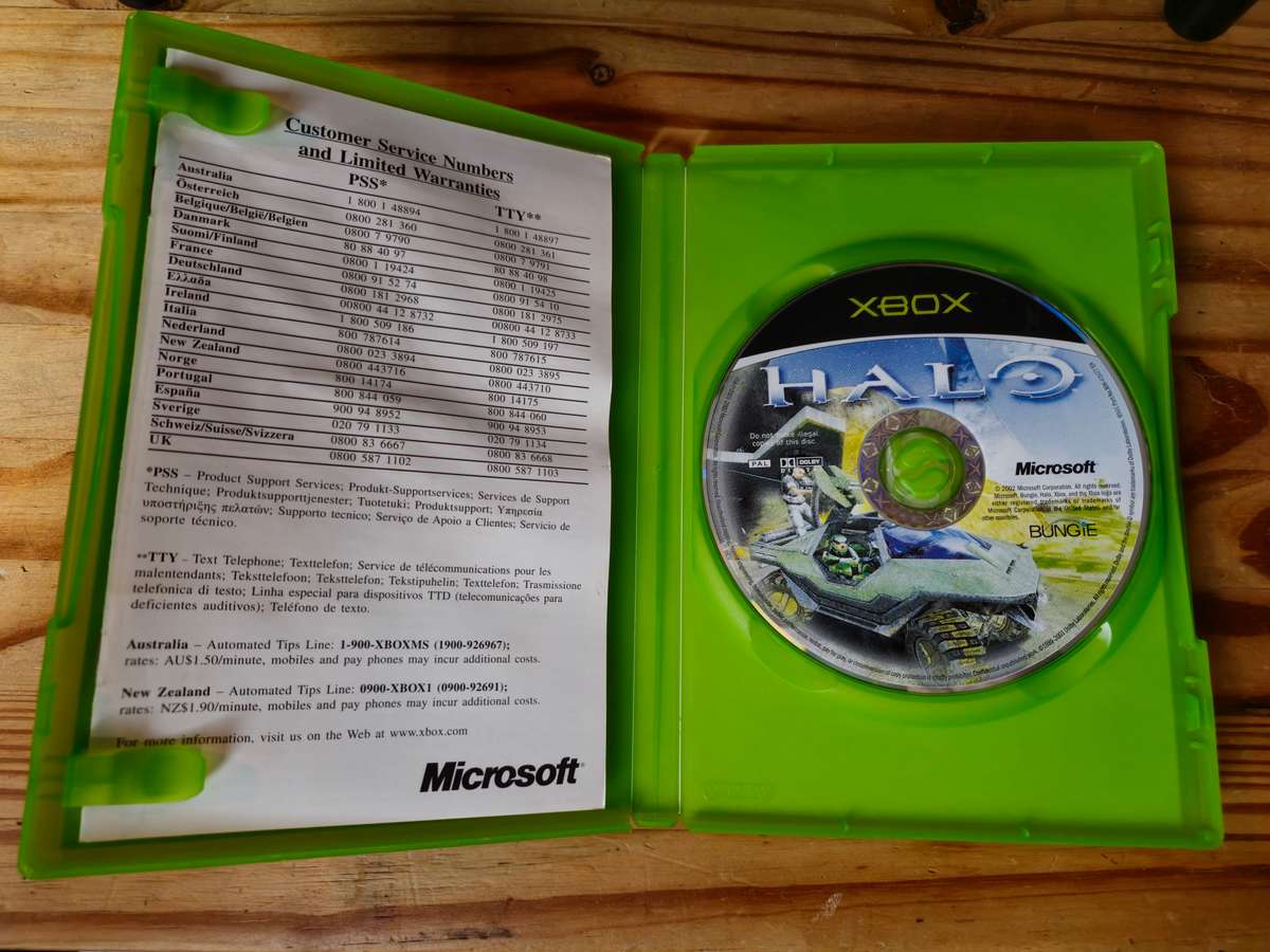 Halo: Combat Evolved (No manual)(Xbox Original)