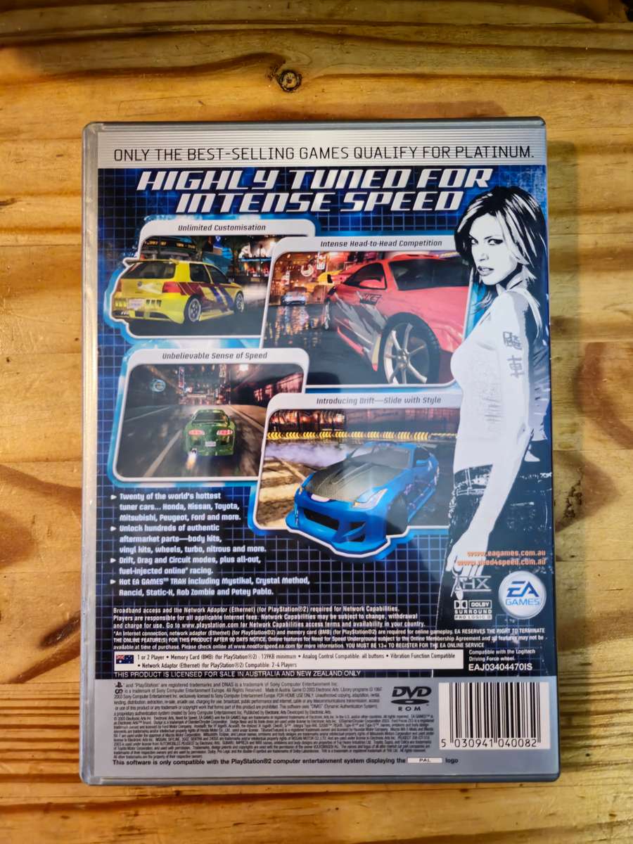Need for Speed: Underground(PS2)