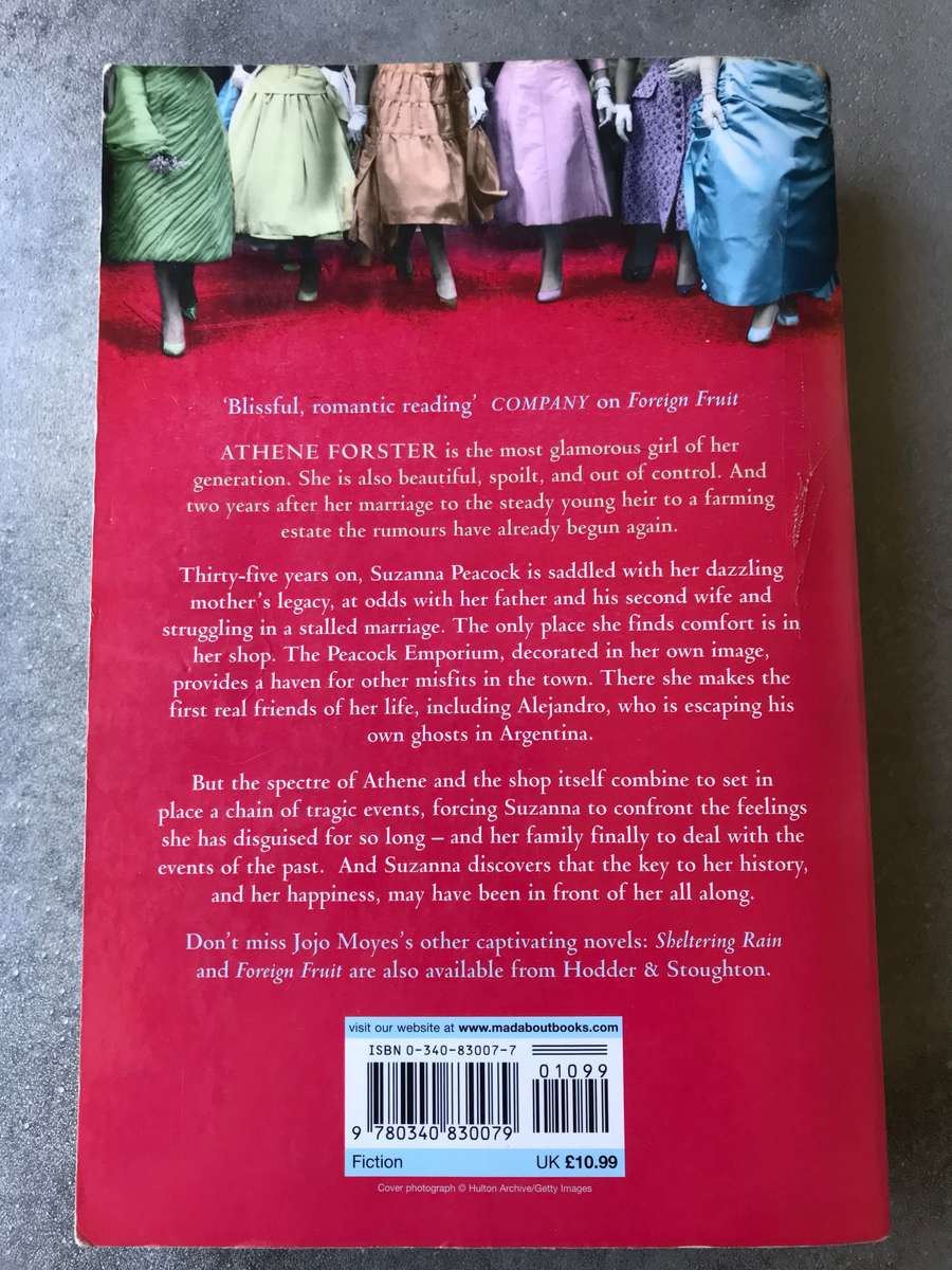 The Peacock Emporium by Jojo Moyes [Large Paperback: Good]