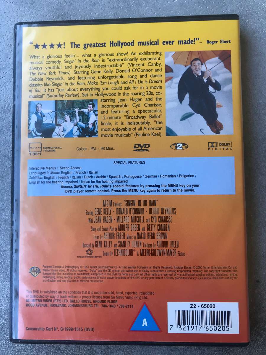 Singin' in the Rain [DVD]