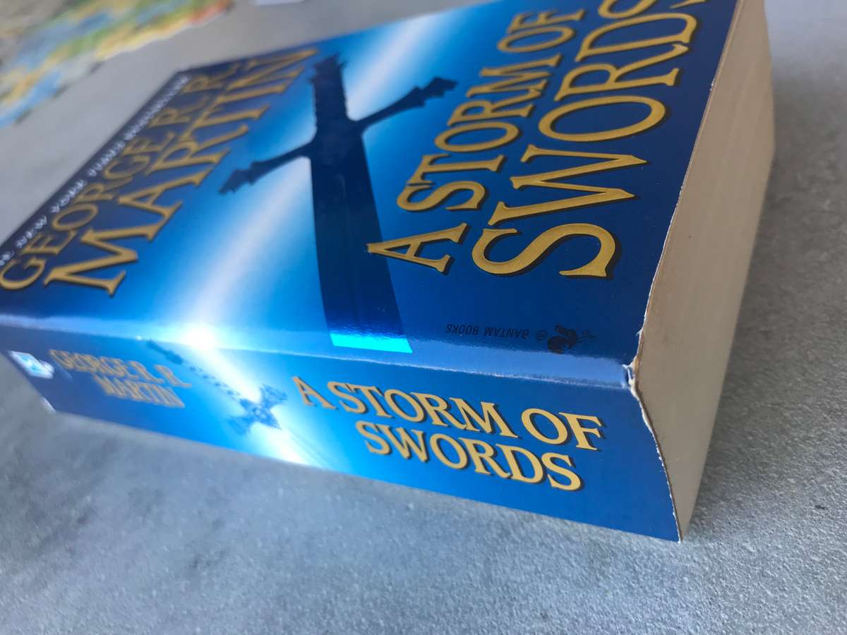 A Storm of Swords (Song of Ice and Fire #3) by George R.R. Martin [Paperback: Excellent]