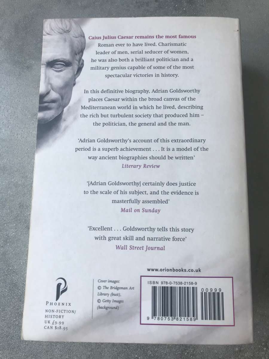 Caesar by Adrian Goldsworthy [Paperback: Good]