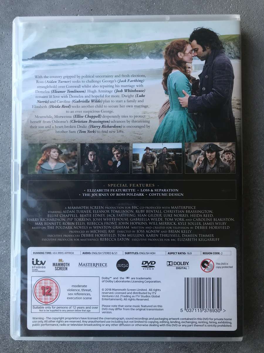 Poldark - Season 4 [DVD]